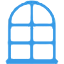 Arched window icon